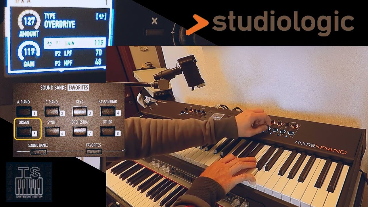 Studiologic Numa X Piano 73 - Organ examples