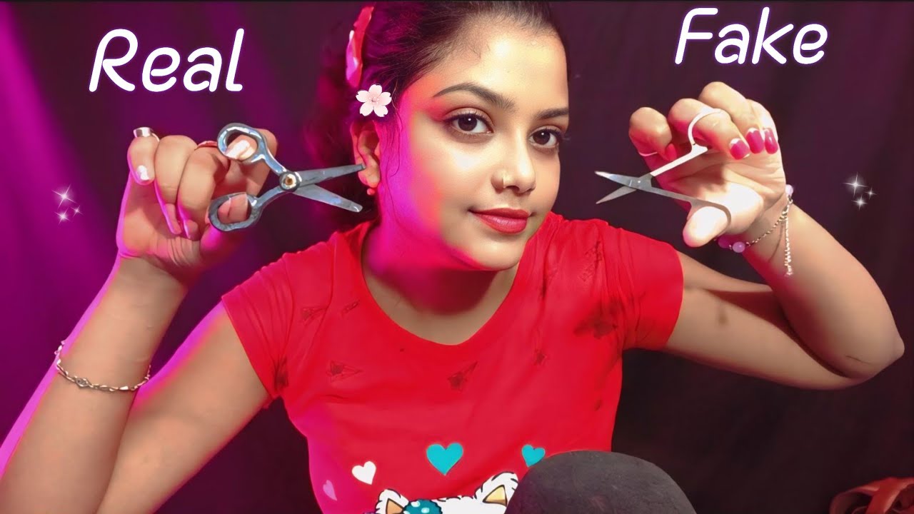 ASMR | Real Or Fake Trigger Tapping | 😱✨