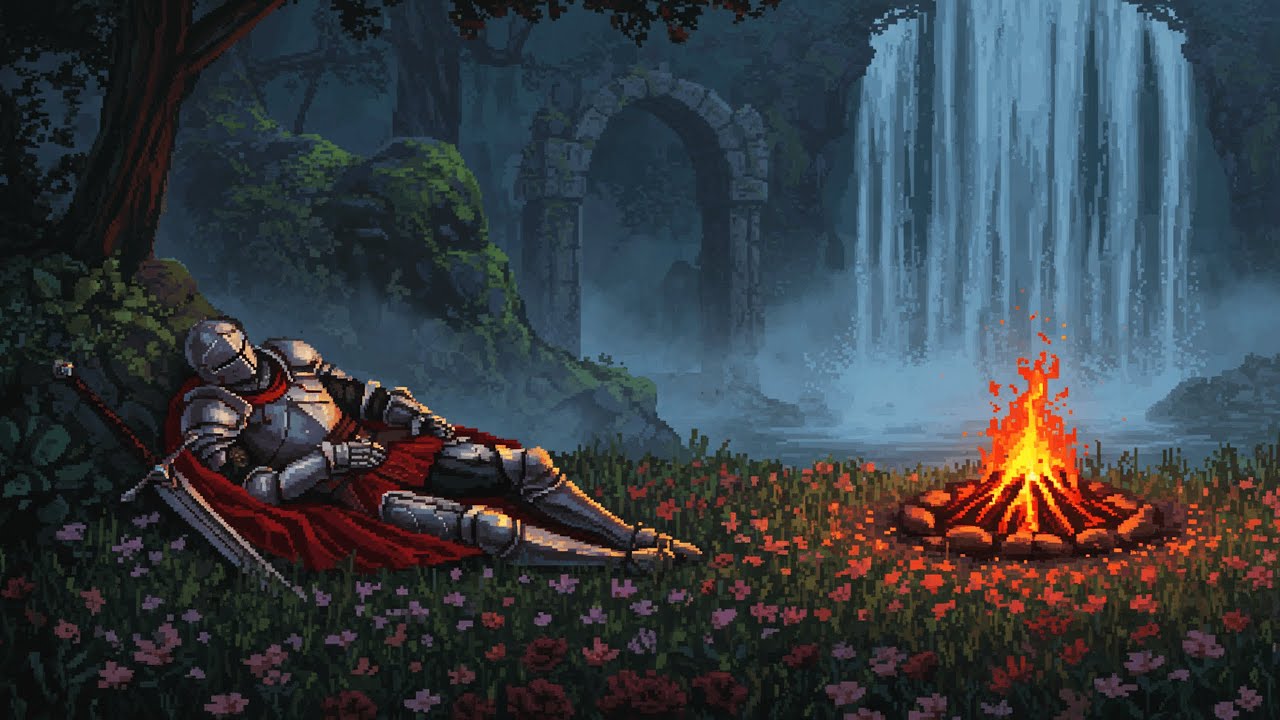 Get cozy and fall asleep in this moment of calm...