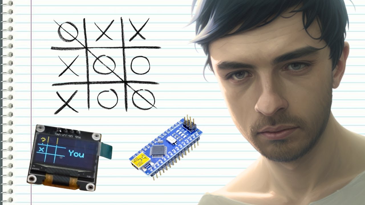 Juego Tres en Raya | Tic Tac Toe | Gato | Con Arduino Nano y una pantalla OLED 128x64