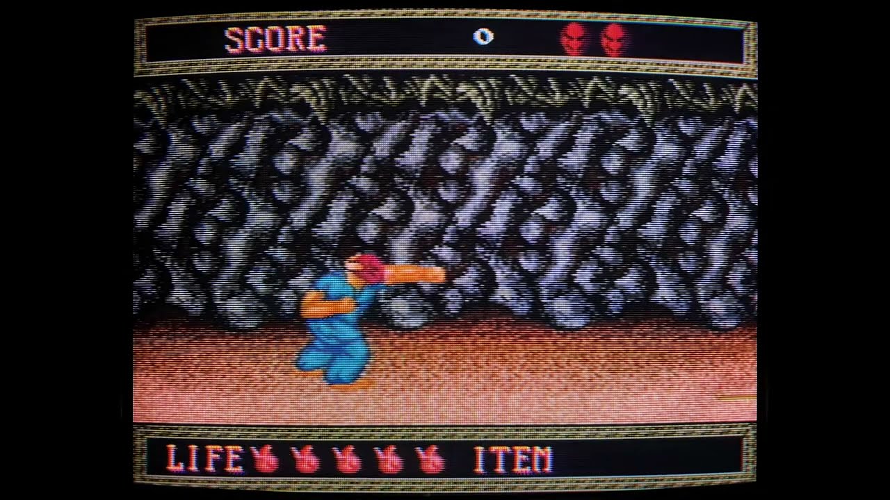 CRT Gaming 📺 Splatterhouse (TurboGrafx-16)