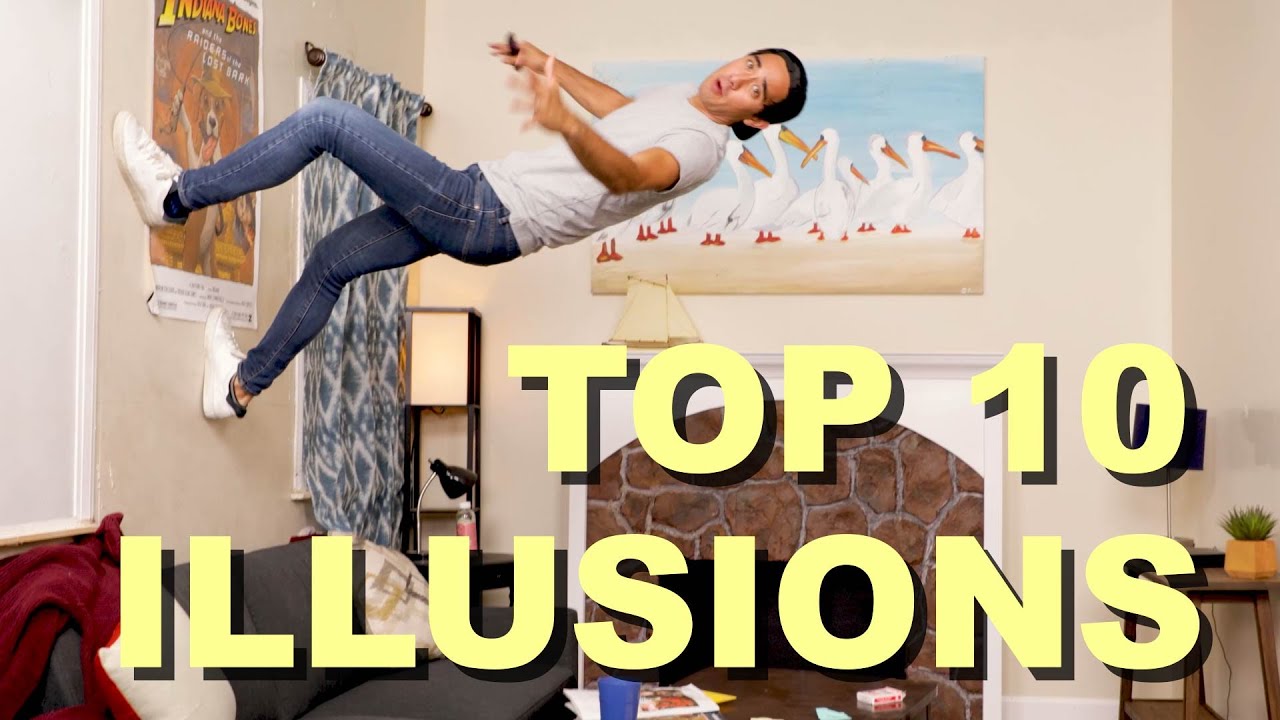 My Top 10 Illusions from 2020 - Best of Zach King Compilation