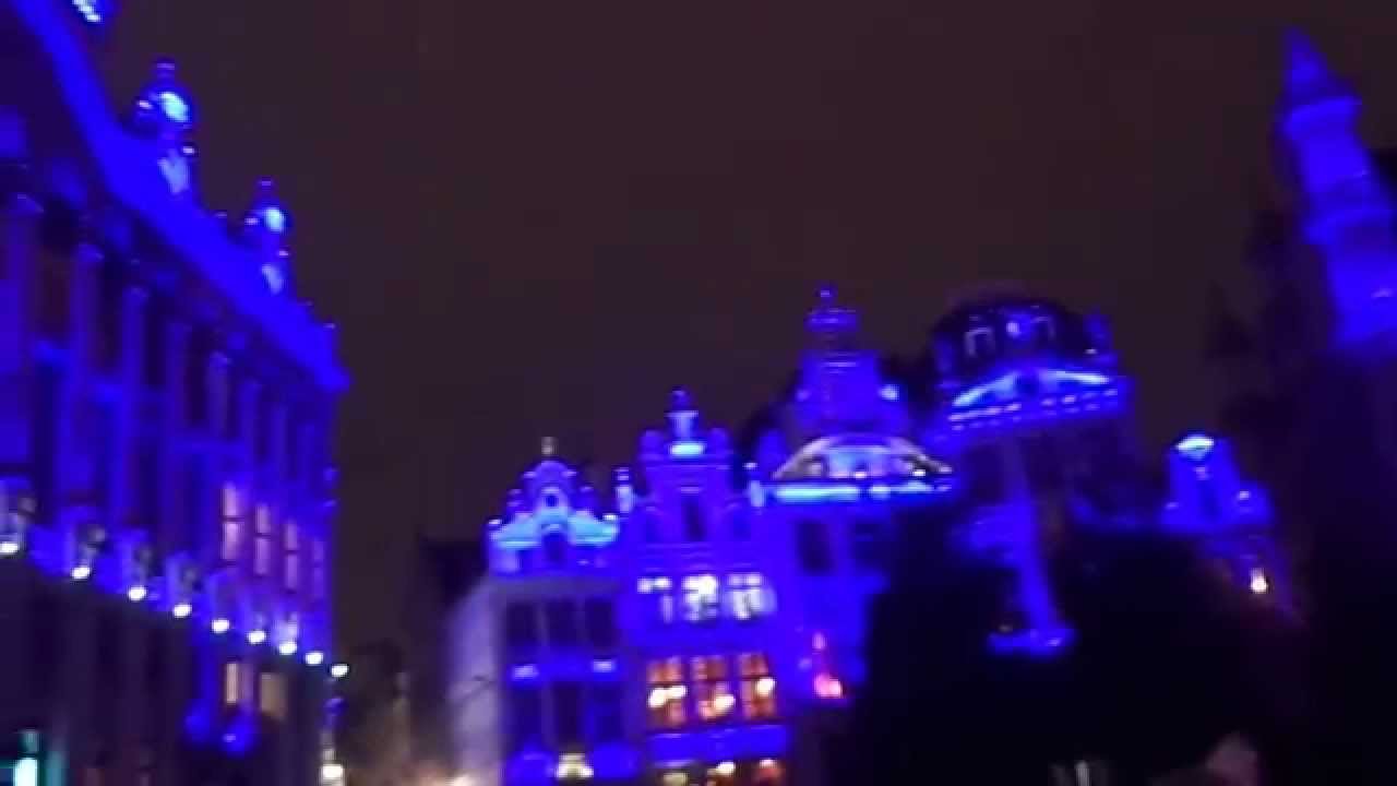 Bruselas, Grand Place, Concierto de Navidad 2014