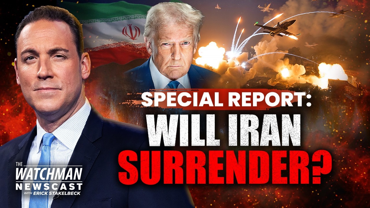 Trump DEMANDS Iran Surrender; Israel POUNDS Hezbollah’s Beirut Stronghold | The Watchman