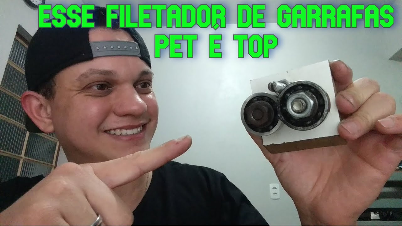 Esse filetador de garrafas PET é top
