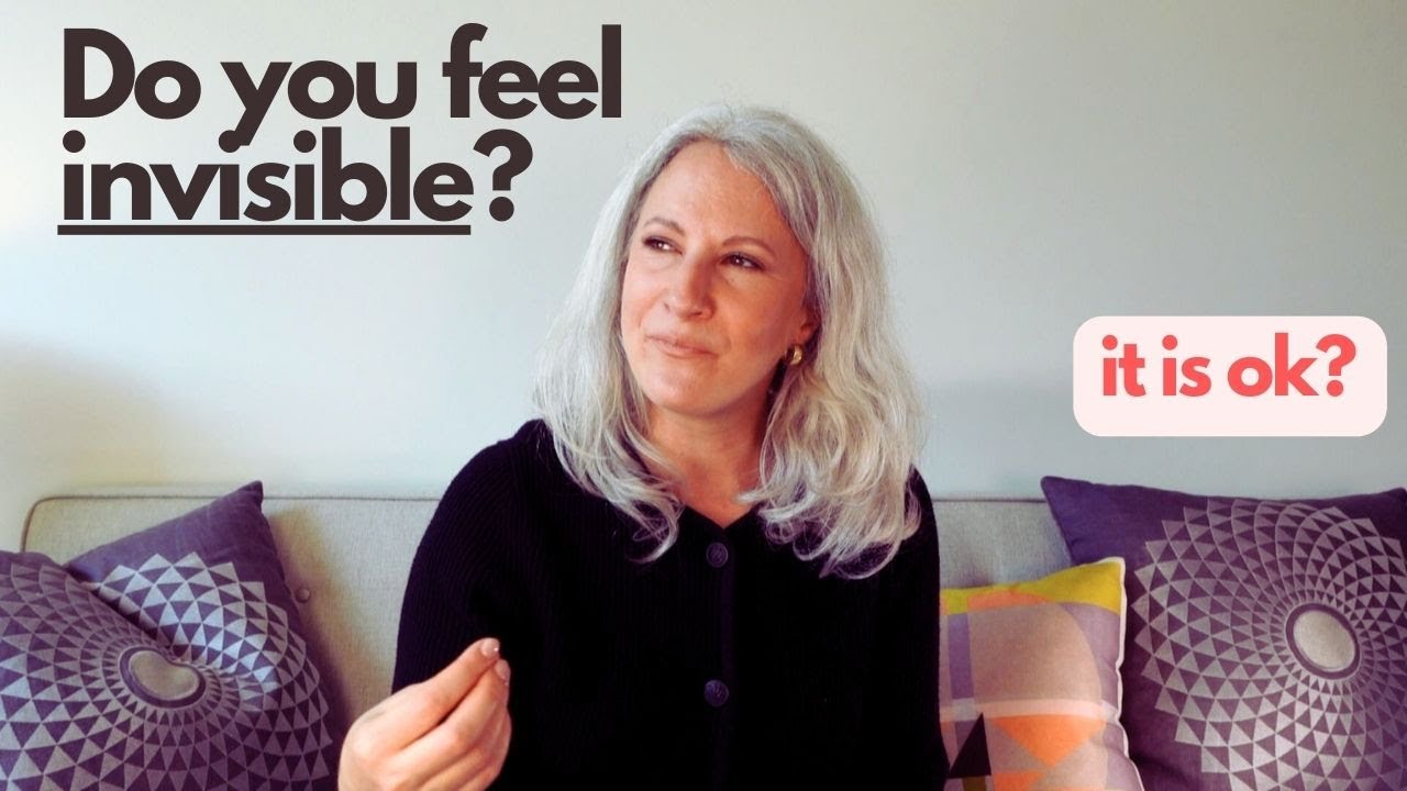 Do we disappear with age?  *Reacting to your comments and sharing resources.*