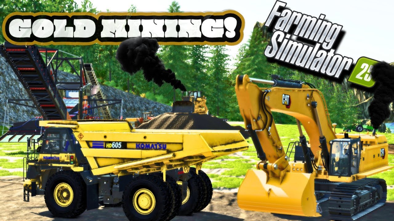 FS25 | Gold Mining | These Gold Mining Mods Are Absolutely WILD!