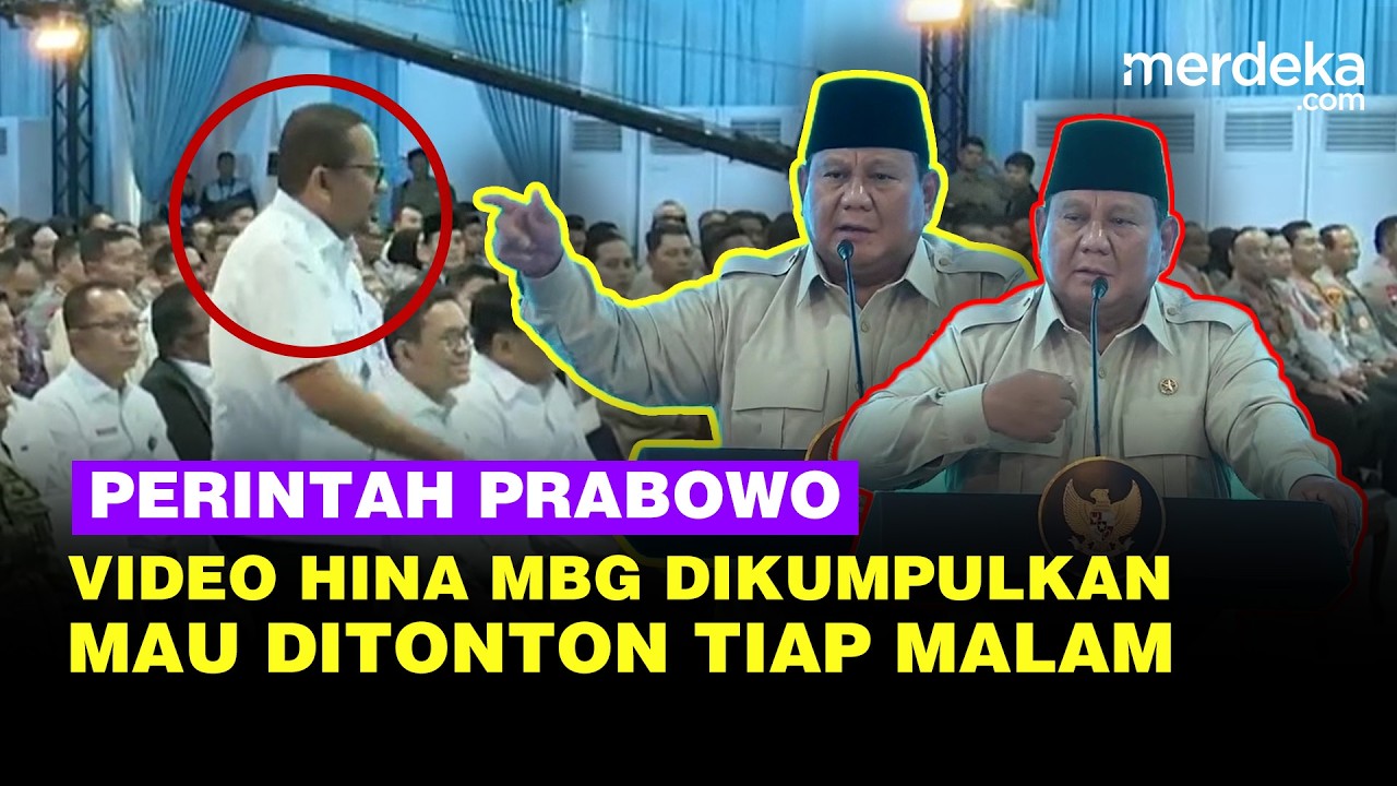 Prabowo Perintah Mr Q Kumpulkan Video Ramal MBG Gagal, Mau Ditonton Tiap Malam