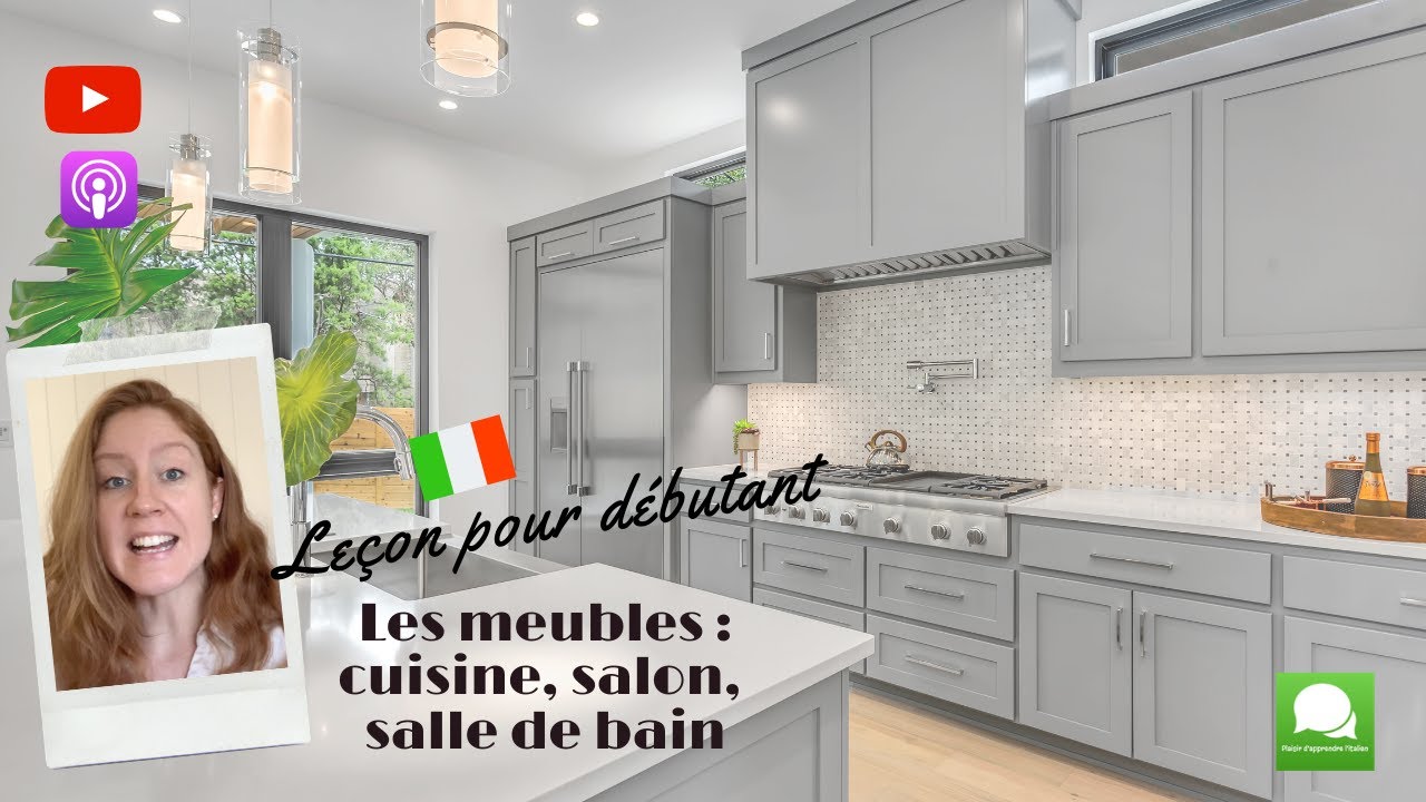 Apprendre l'italien : les meubles de la maison 🏠