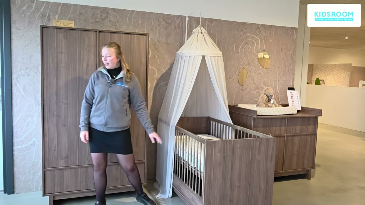 babykamer quax kyo 3-delig - walnut - review Kidsroom Beuningen