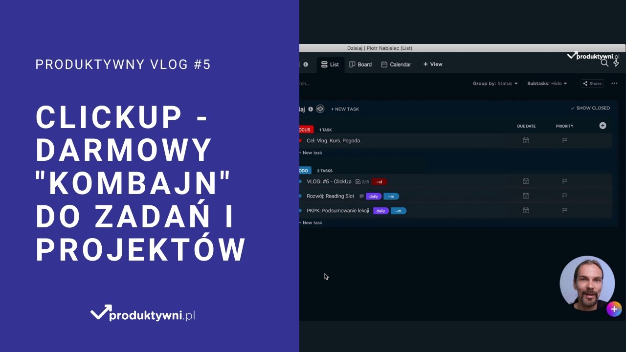 ClickUp - darmowy 