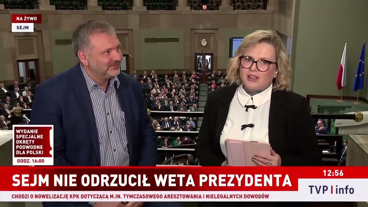 Cyrk w Sejmie! Czarzasty wygonił Żurka i pracownicę TVP Info w likwidacji