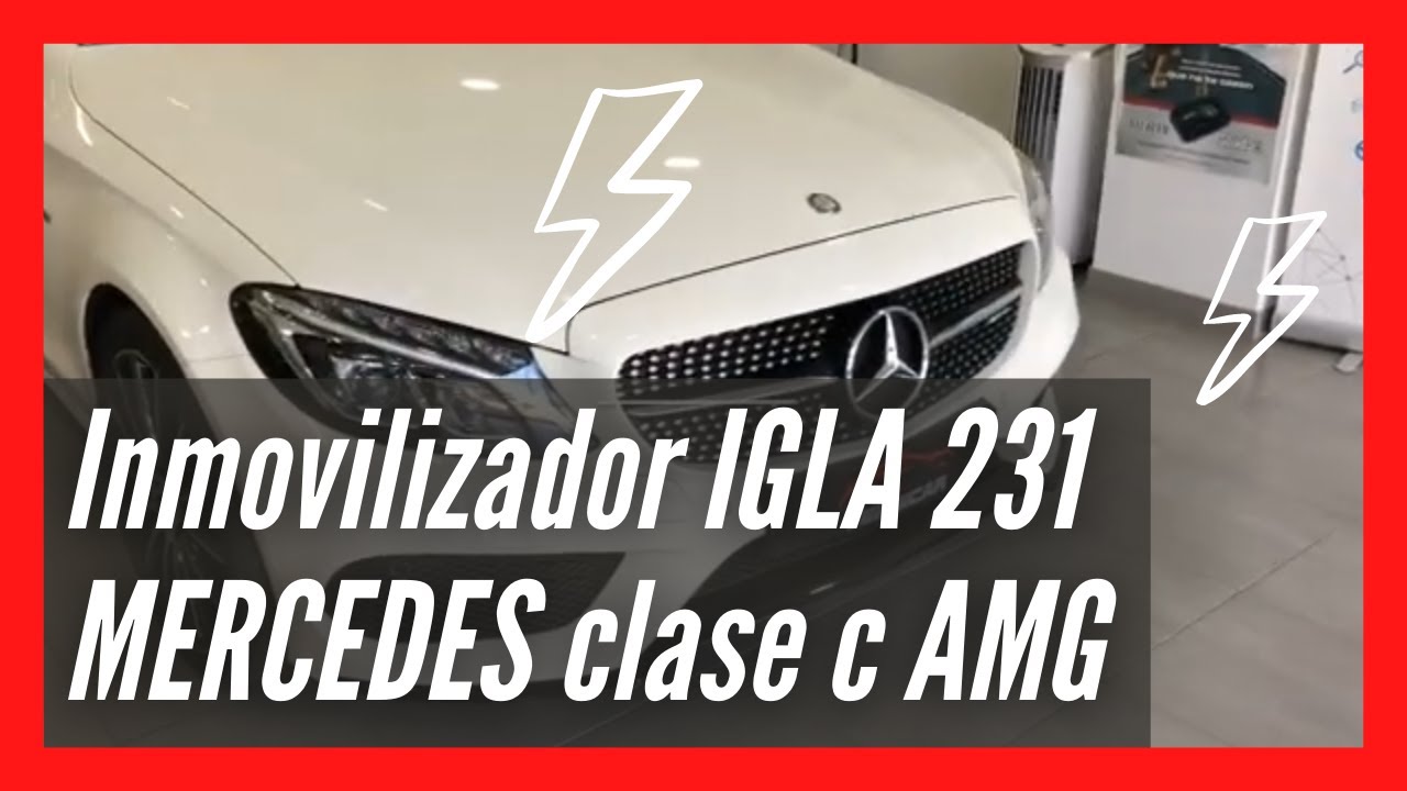 Inmovilizador Igla 231 en Mercedes clase c
