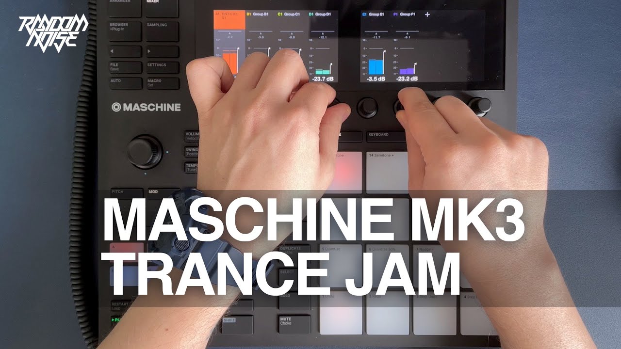 MASCHINE MK3 Techno/Trance 1st Jam