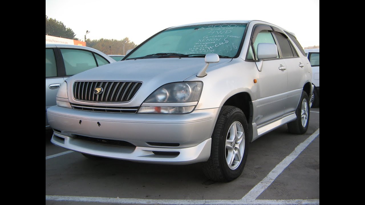 Toyota Harrier. Великий и неубиваемый.