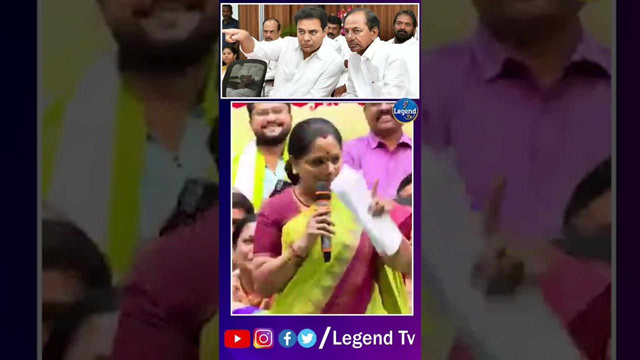 Kavitha Emotional Speech || Telangana Jagruthi || BRS Party || LegendTv