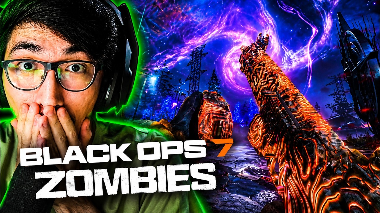 1ª VEZ no ZOMBIES do BLACK OPS 7 e no MAIOR MAPA da HISTÓRIA! (Ashes of the Damned)