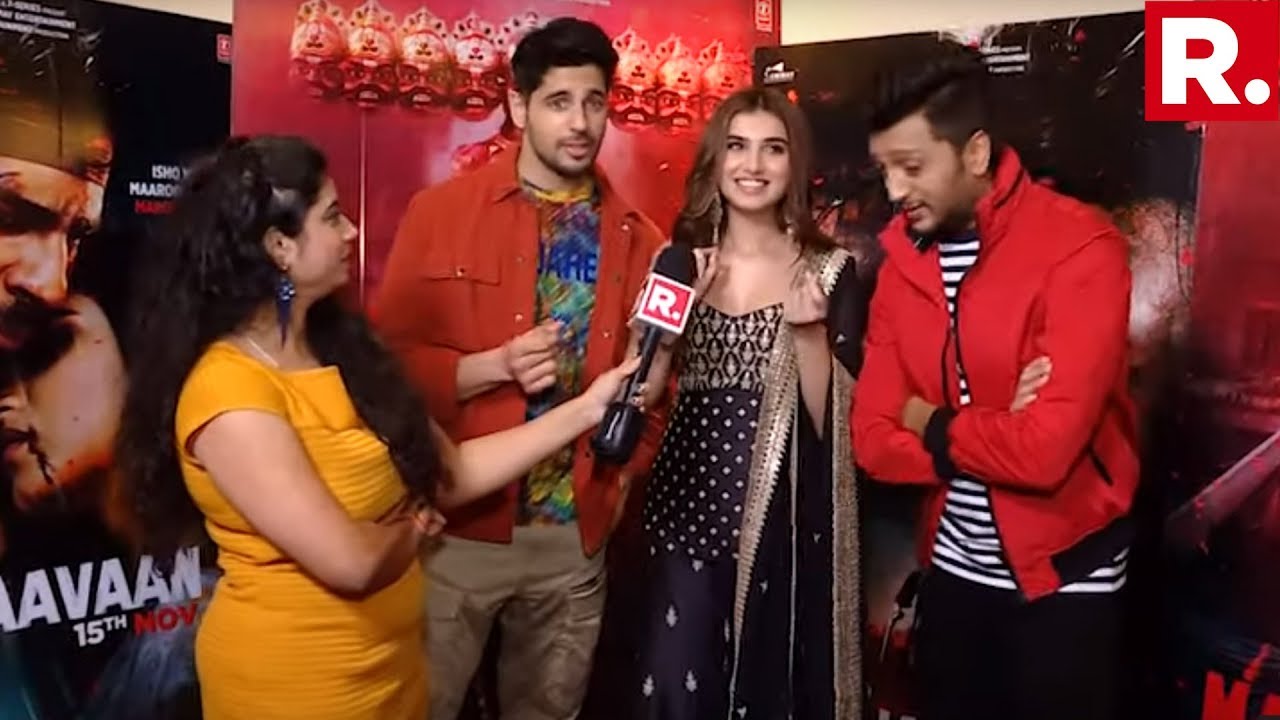 Team 'Marjaavaan' Speaks To Republic TV | Tara Sutaria, Sidharth Malhotra & Riteish Deshmukh
