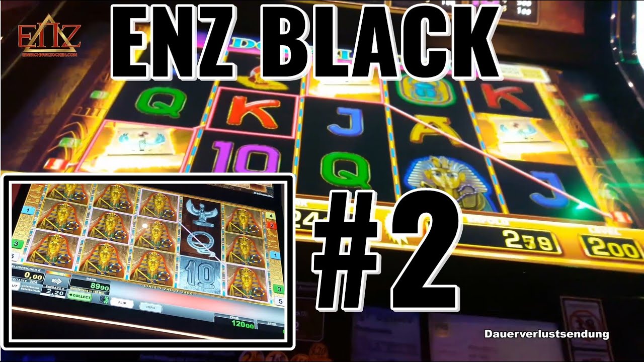 ENZ Black ⚫2 - Mumie zeigt sich 💥 & Freispiele bis 1 + 2 Euro🔥 | Merkur & Novoline