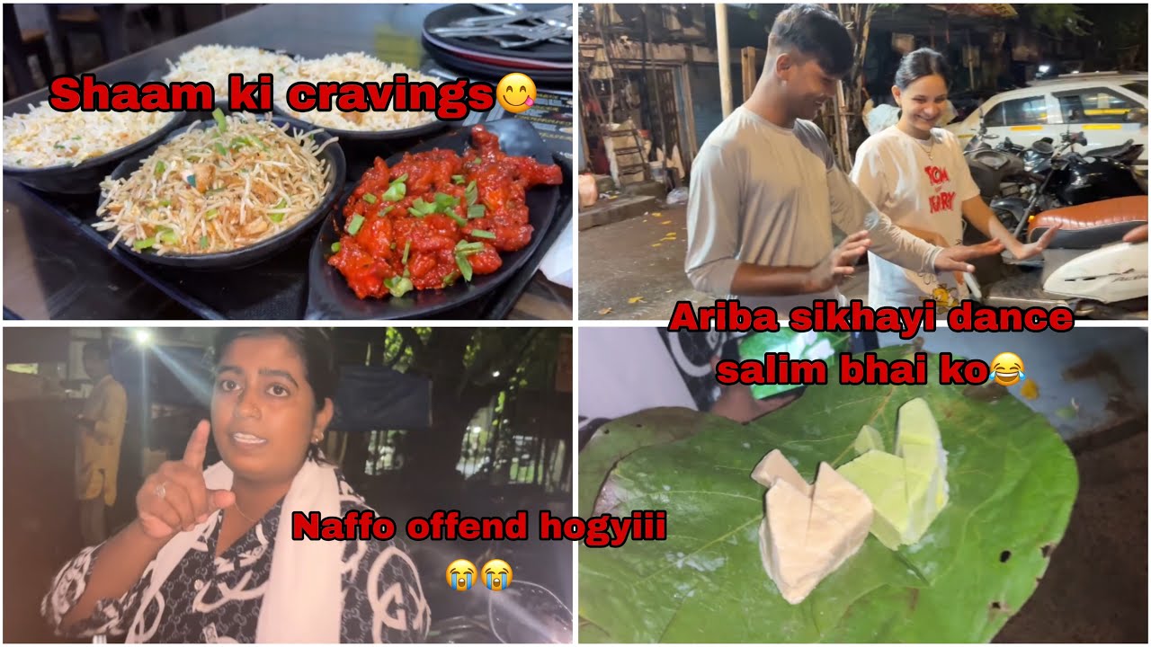 SHAAM KI CRAVINGS😋 | NAFFO OFFEND HOGYI🥲😂 | SARAH’s VLOG