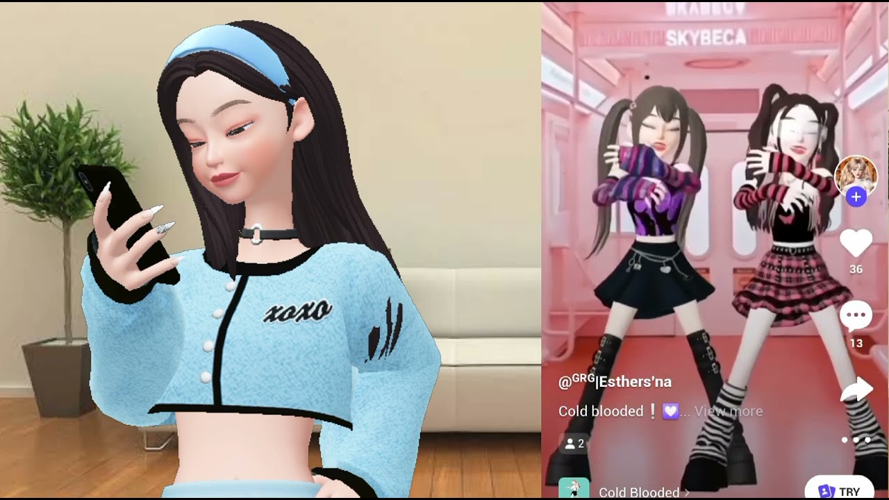 EPISODE 1: BLACKPINK ZEPETO TIKTOK DANCE CHALLENGE