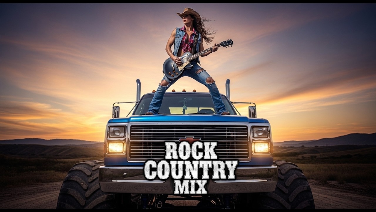 One Hour Rock N Truck – Nonstop Country Rock for Truckers | Road Trip Playlist 2026 🔥