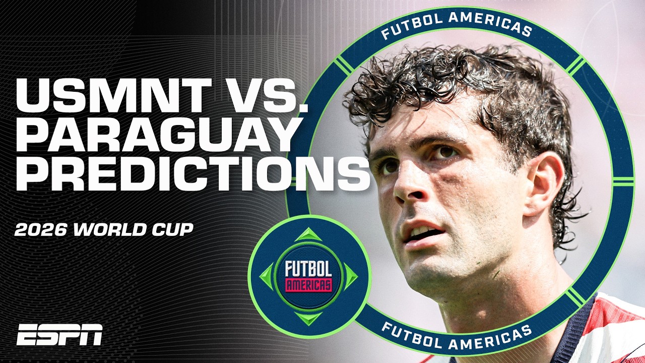 USMNT vs. Paraguay PREVIEW 👀 Can Pulisic carry the United States to a win? | Futbol Americas