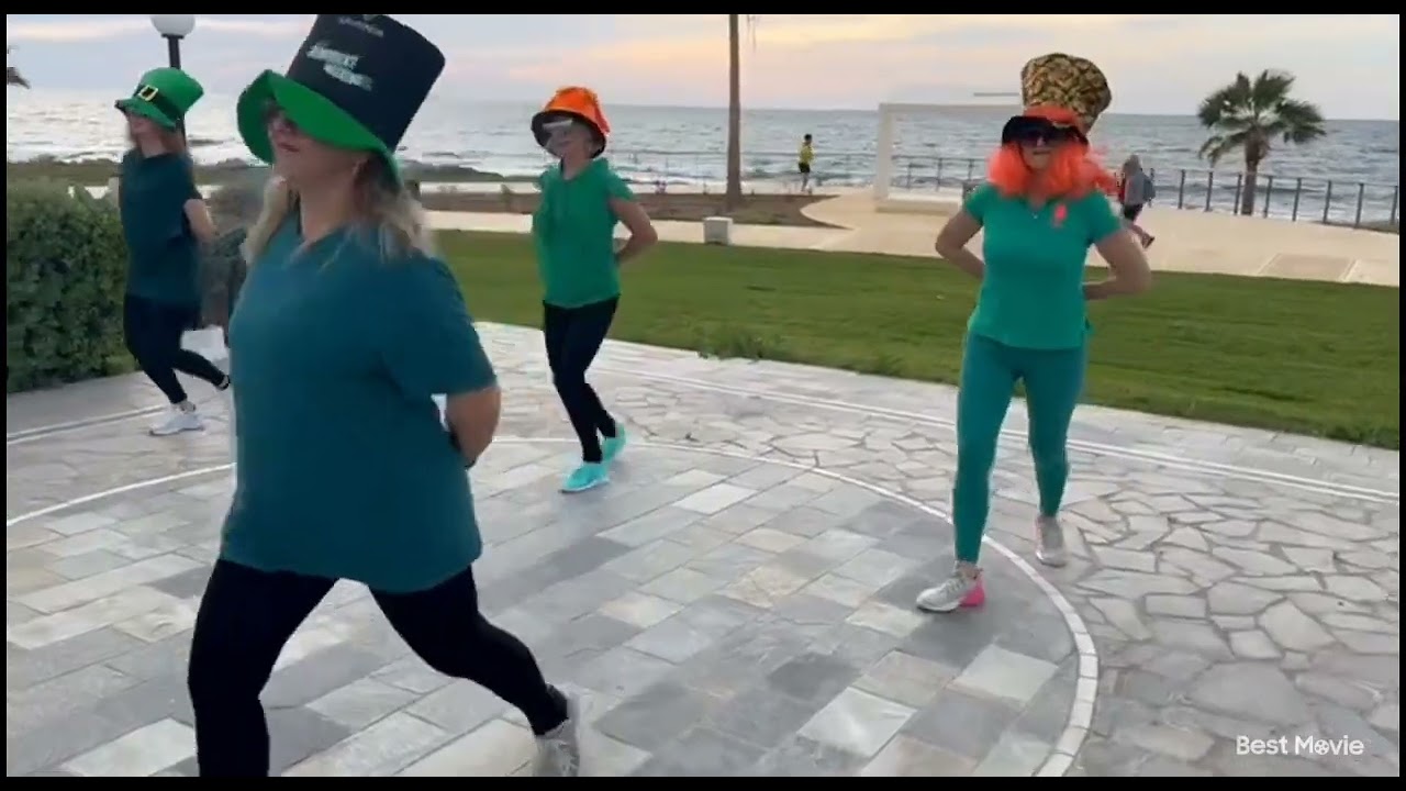 Zumba, st. Patrick's day 17.03.2024, Lord of the dance, irish dance