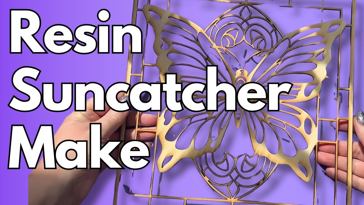How to Make an Epoxy Resin Suncatcher | EP. 344 | #resinart
