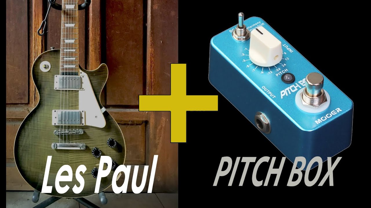 LES PAUL + PITCH BOX by Mooer!!!