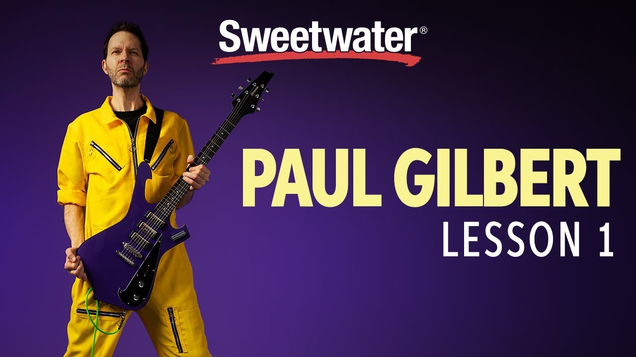 Paul Gilbert Guitar Lesson 1: Skipping Over the 