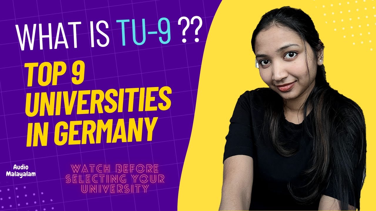 007 TU9 | Top Technical Universities In Germany | Study Germany | Malayalam | Masters in Europe
