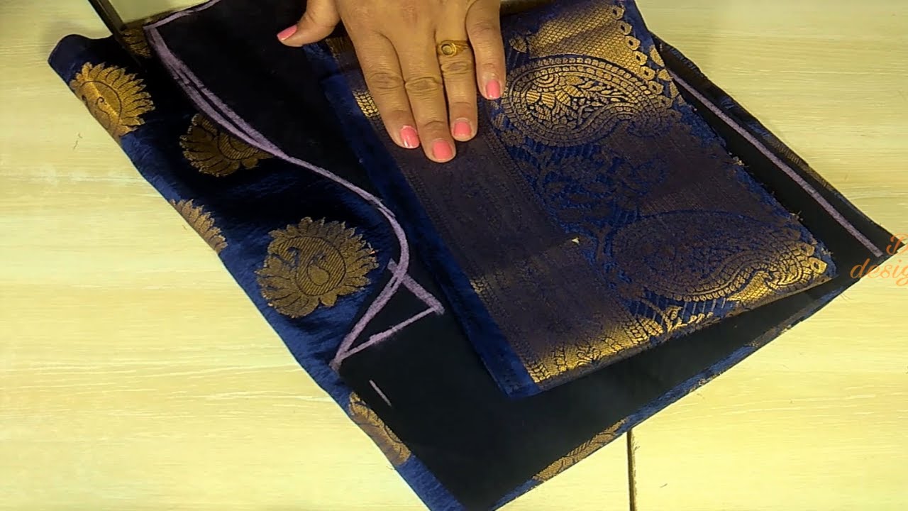 paithani blouse design patterns back neck | latest paithani saree