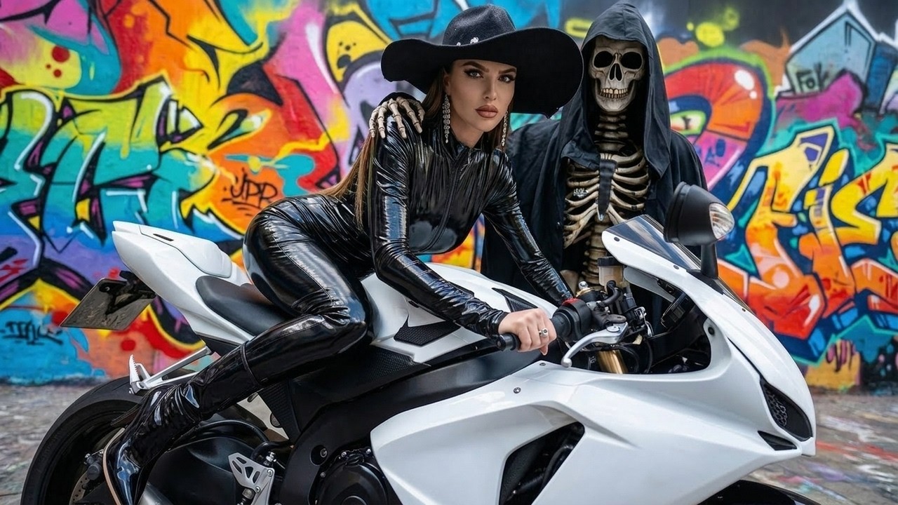 Beautiful Outlaw Riding With Death | Dark Country Biker Mix