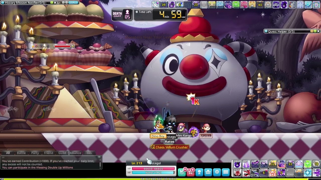 Maplestory N - Dark Knight Weekly Bosses Run 2 (All CRA's)
