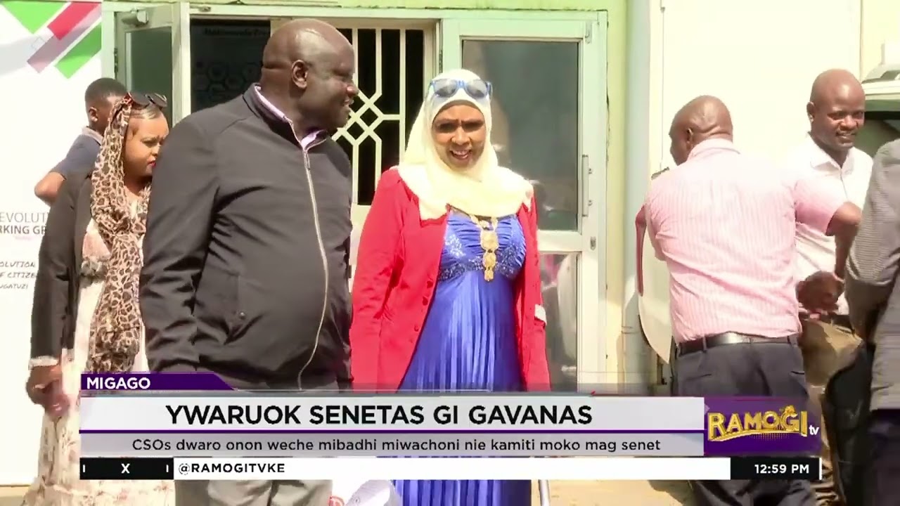 CSOs dwaro onon weche mibadhi miwachoni nie kamiti omoko mag senet