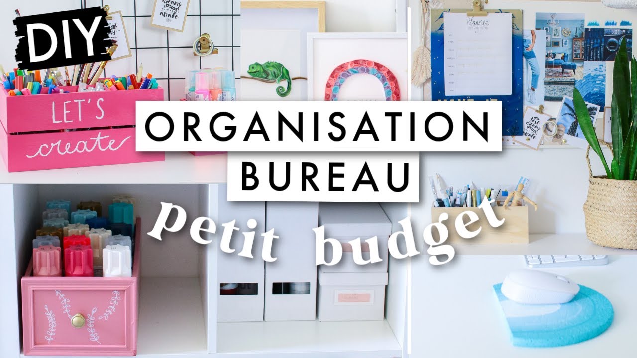 5 DIY & ASTUCES RECUP : ORGANISATION BUREAU