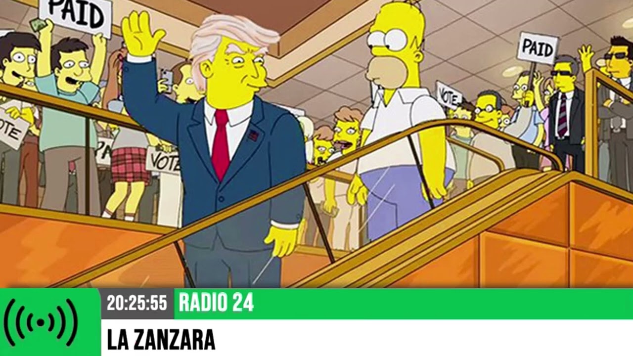 Le profezie dei Simpson (il Mago da Milano) - La Zanzara 10.11.2023