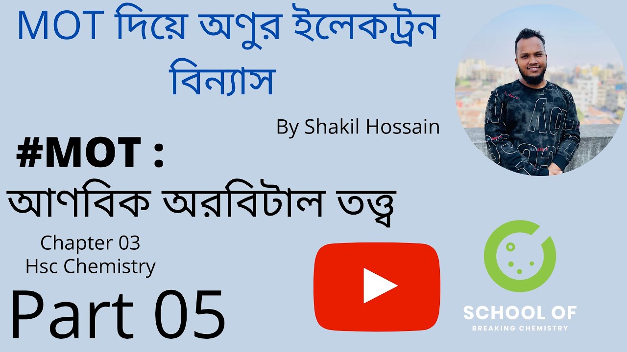 Molecular Orbital Theory Bangla | MOT | Molecular Orbital Theory HSC|আণবিক অরবিটাল তত্ত্ব-Part 05