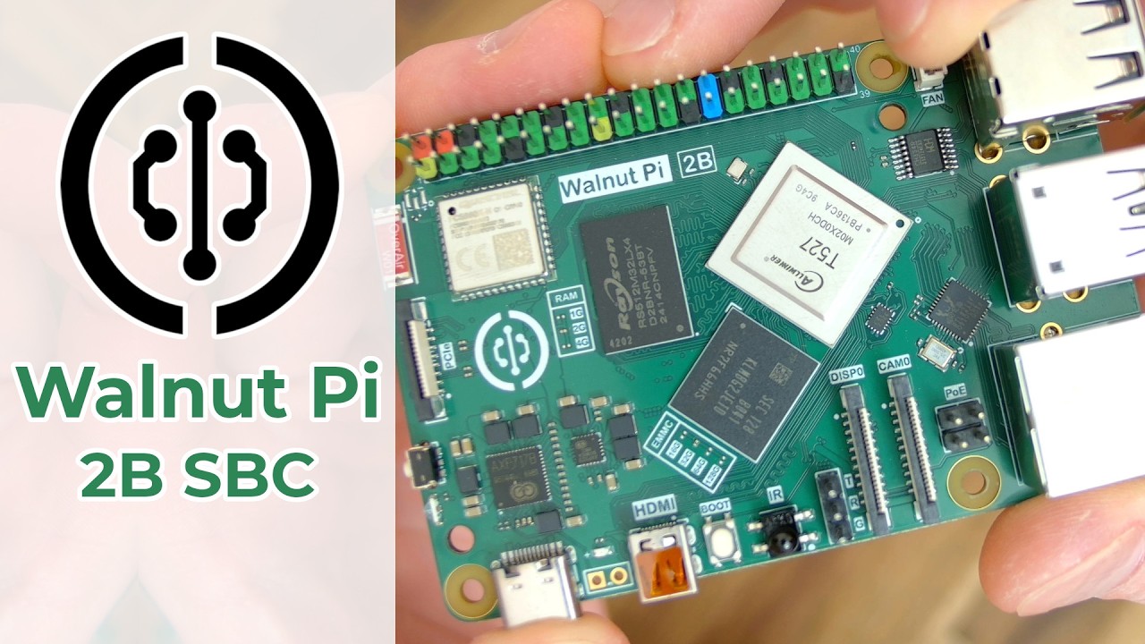 Walnut Pi 2B Review: An 8 Core Allwinner T527 SBC