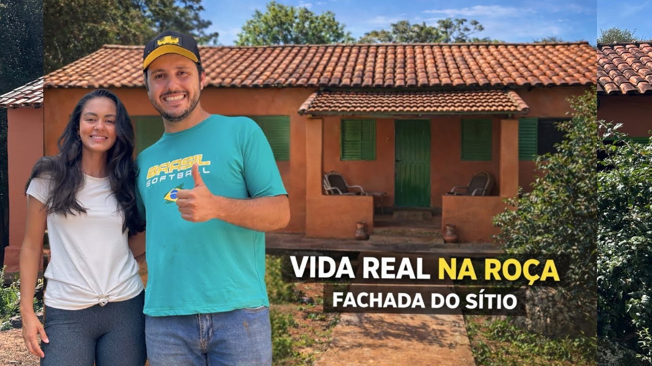 VIDA REAL NA ROÇA | Reformando a Fachada do Nosso SÍTIO 