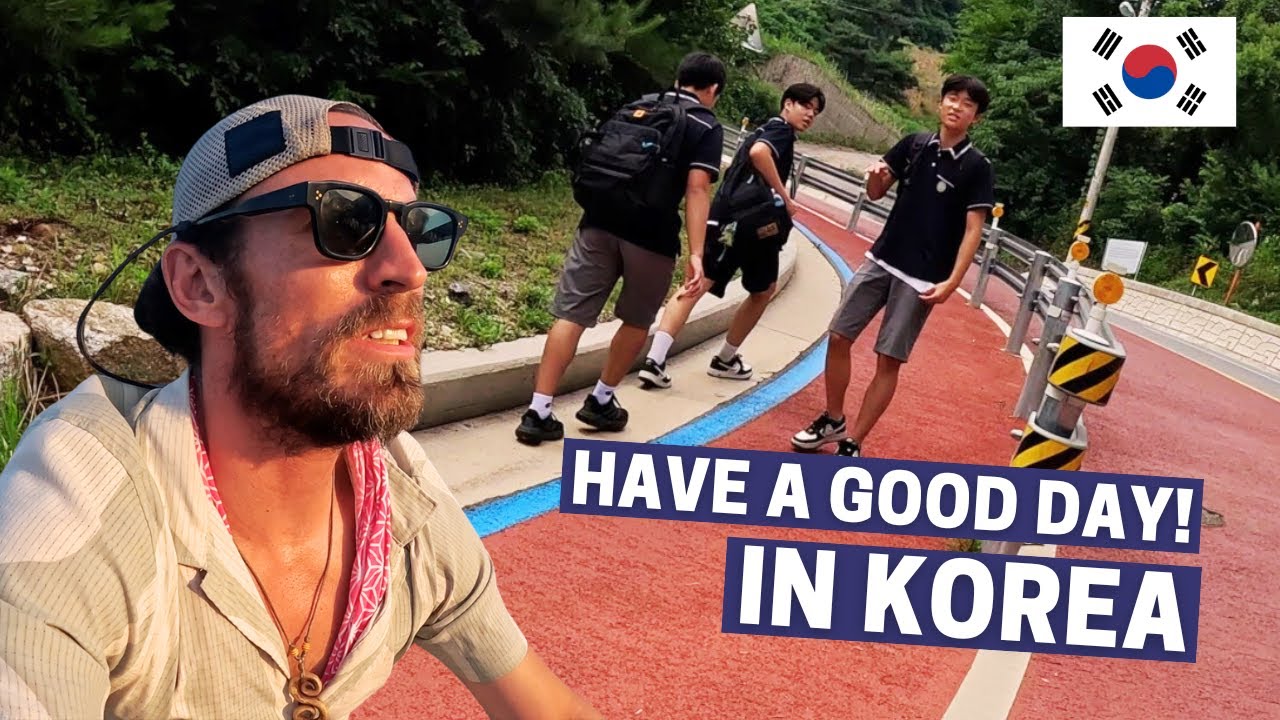 Impressive! Kids In Rural Korea Speak Excellent English! (Bike Touring Korea #10)