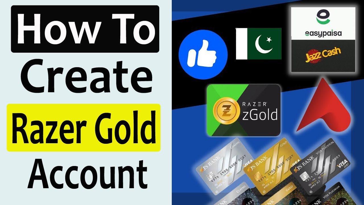 How to Create Razer Gold Account in Pakistan | Razer Gold Account kaise banaye