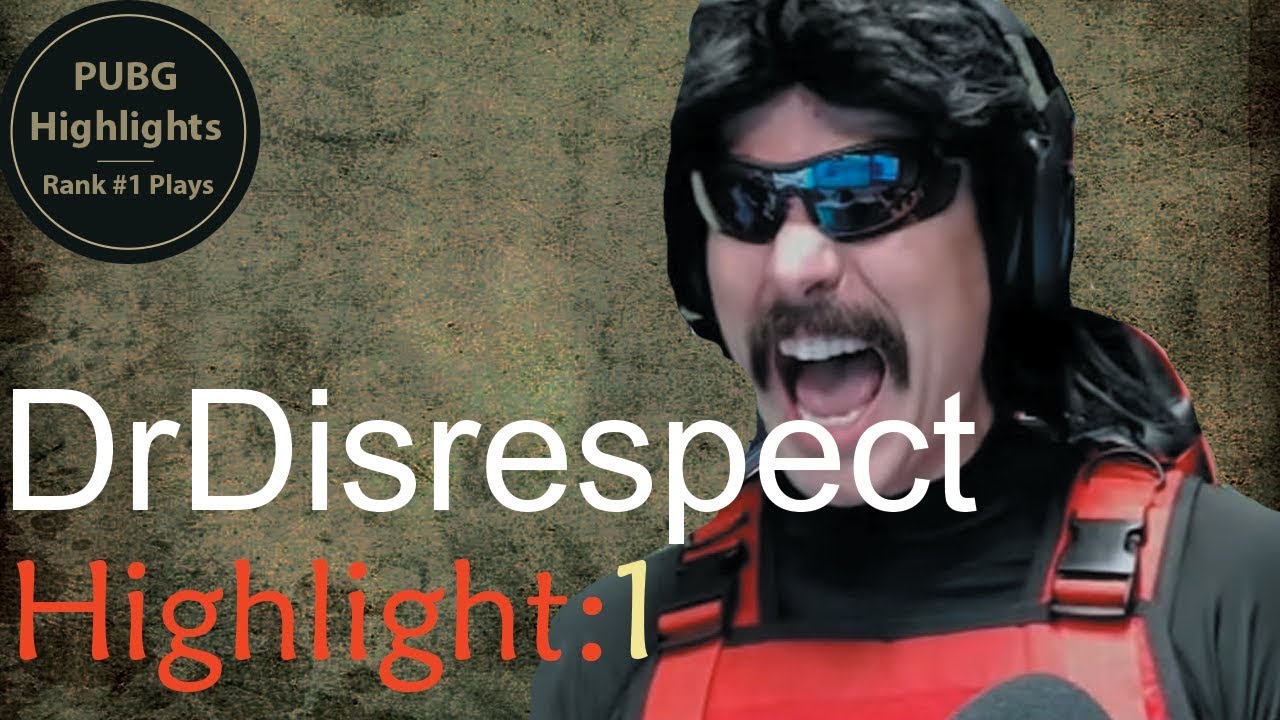 PUBG Stream Highlights #1 - Dr Disrespect Live At PAX