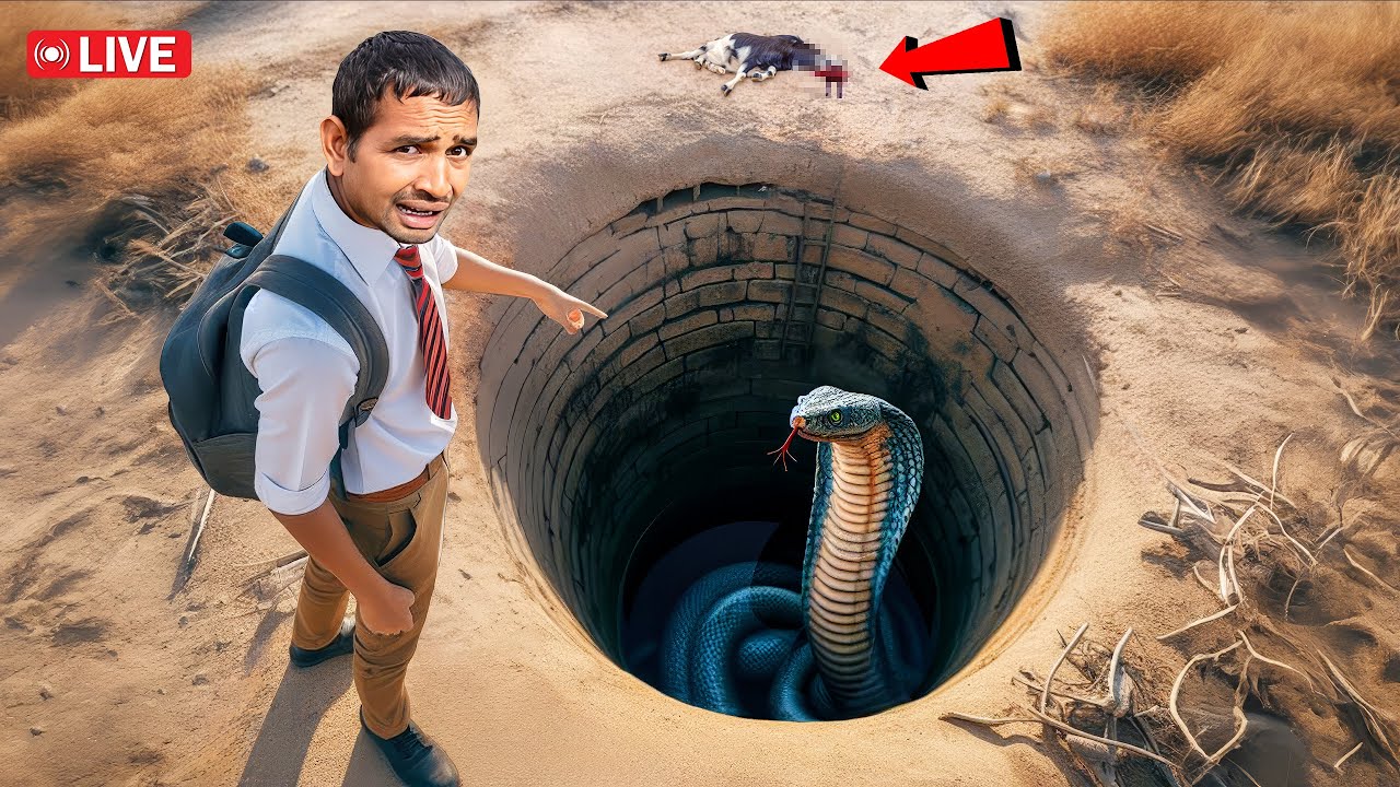 We Put CCTV Camera On Ghost Well - बहुत सारे साँप आ गए 😱 | Shocking Footage