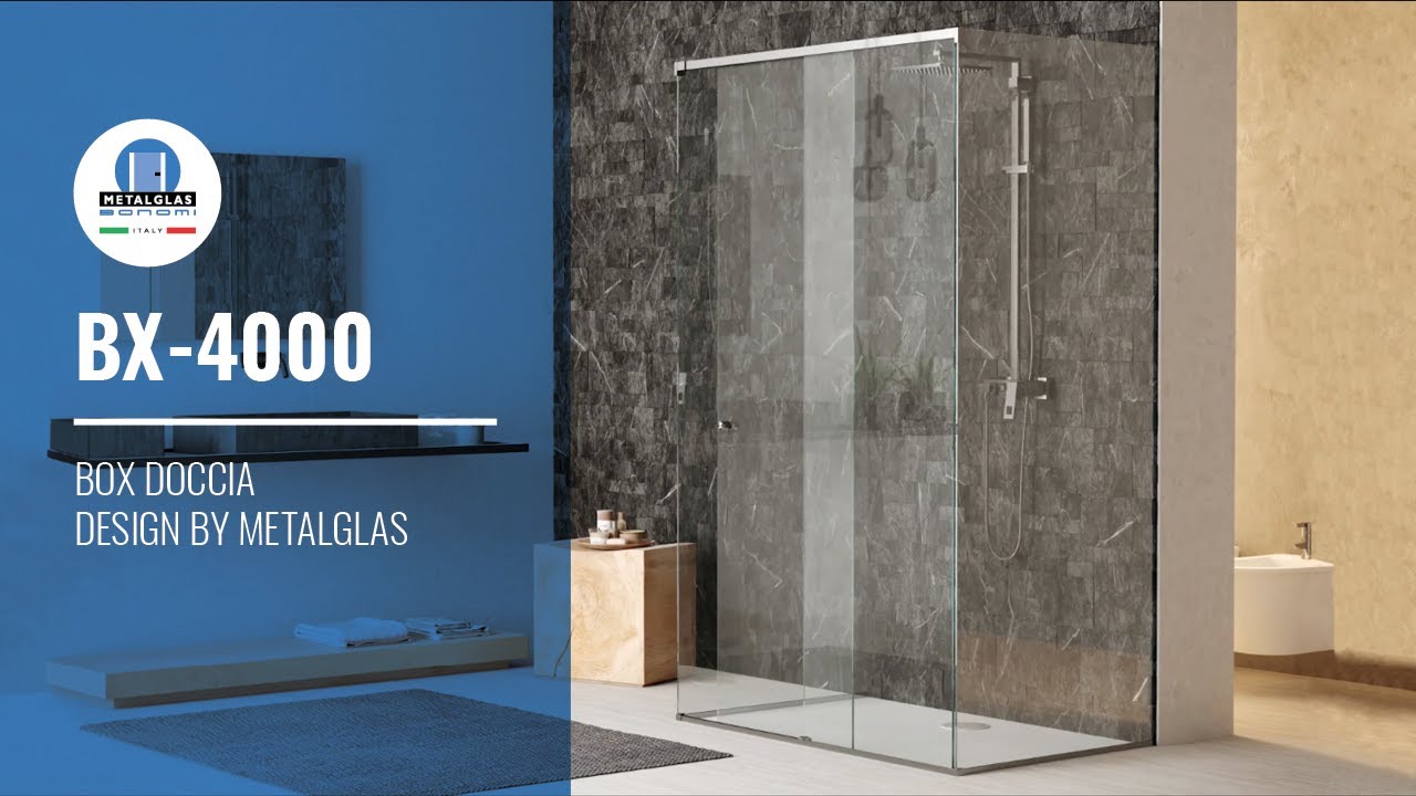 Box doccia BX-4000 di Metalglas