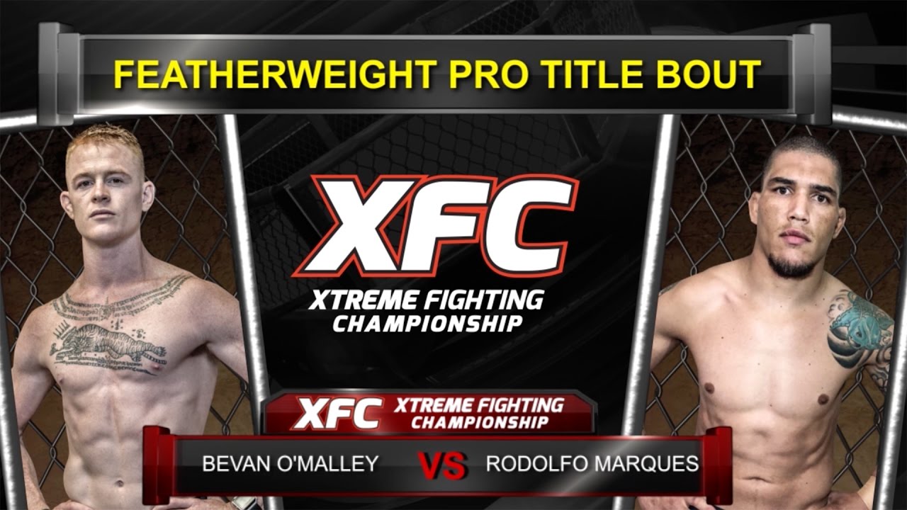 XFC 30 - Bevan O'Malley vs Rodolfo Marques