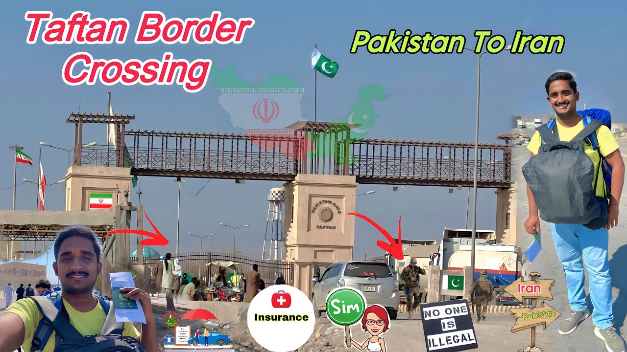 Taftan Border Crossing || Pakistan To Iran 🇮🇷By Road || Currency Exchange | Sim Card | Travel Vlog