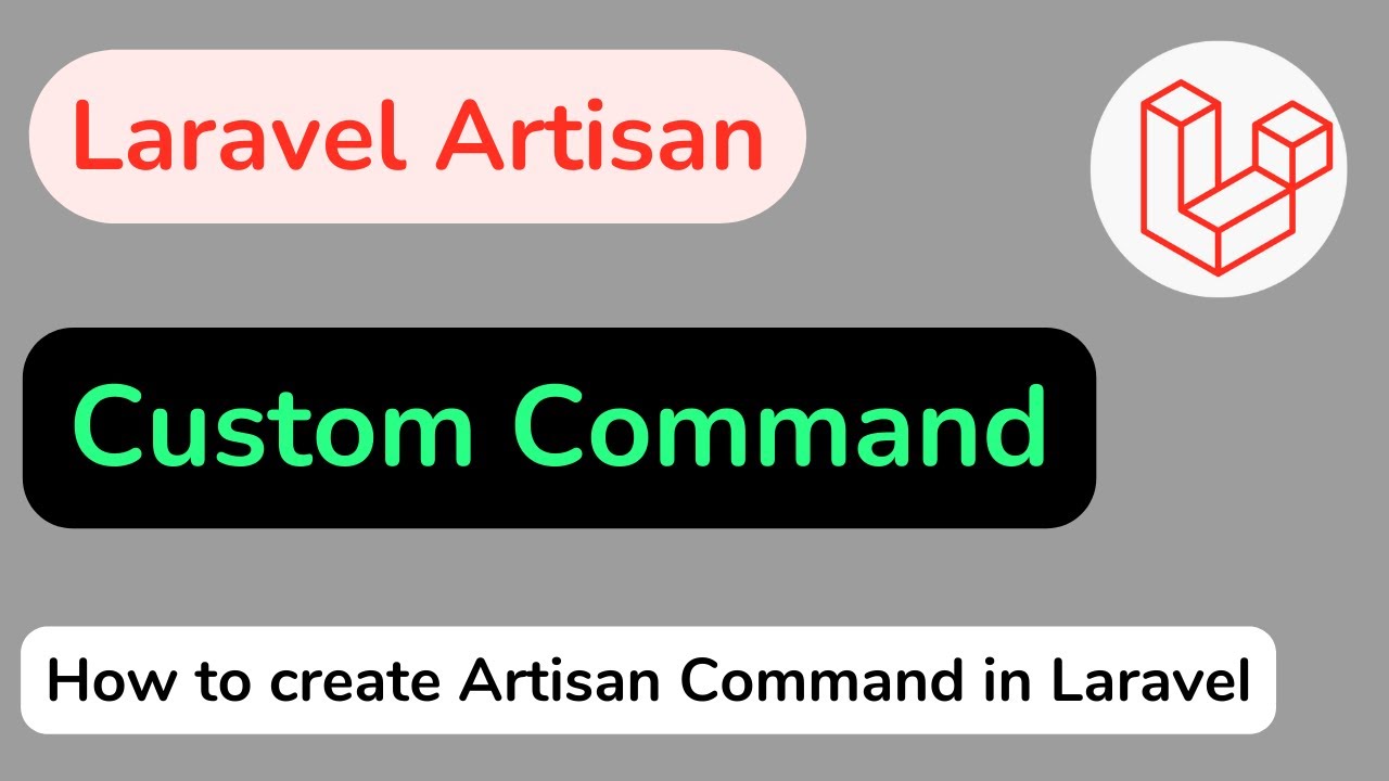 Laravel Custom Command | Create Custom Artisan Command In laravel | Laravel Advanced [HINDI]