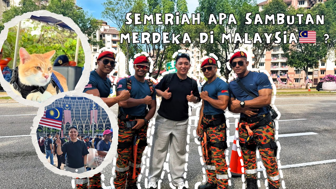 Semeriah apa sambutan merdeka di Malaysia🇲🇾 ???  Jom saksikan 
